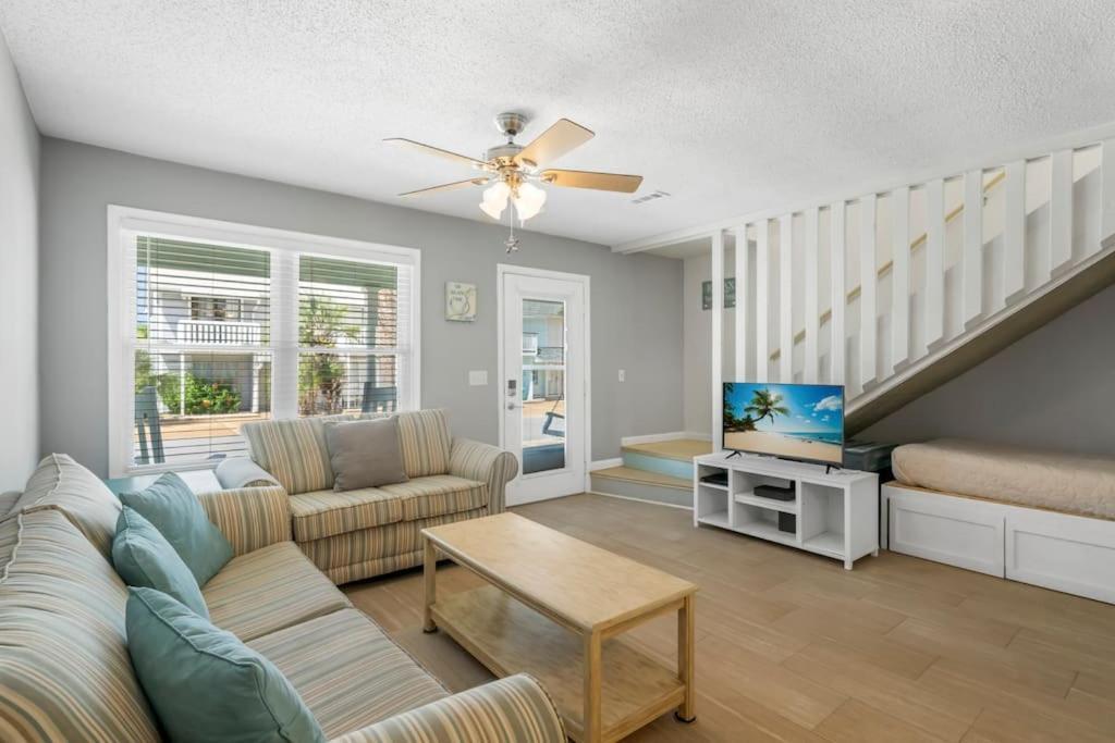 New! Steps To White Sand Beaches! Pool & Grill! 2Br 2Ba Panama City Beach Dış mekan fotoğraf